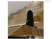 Glass Vice Direct Fix Vice, Duplex 2205 - 12mm - Matt Black